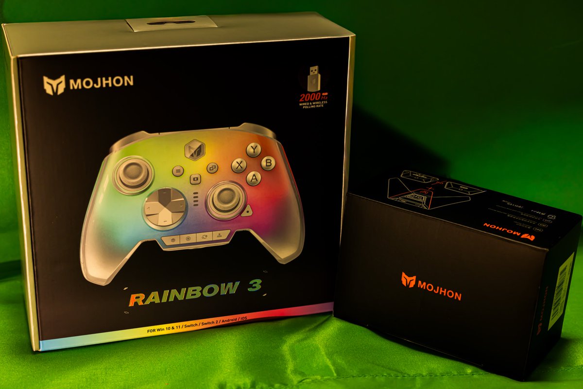 shabibi_bi's tweet photo. ご提供いただいた「Rainbow3」で、明日のASNA祭に出場します！
MOJHON製品を使うのは今回で2つ目ですが、Rainbow3もとても使いやすく、エイムのしやすさも◎
設定のしやすさ、持ちやすさもお気に入りです☺️
設定等は配信で紹介しているので、ぜひコメントで聞いてください👀

#PR #MOJHON #Rainbow3 https://t.co/Aqz9TXv0cU