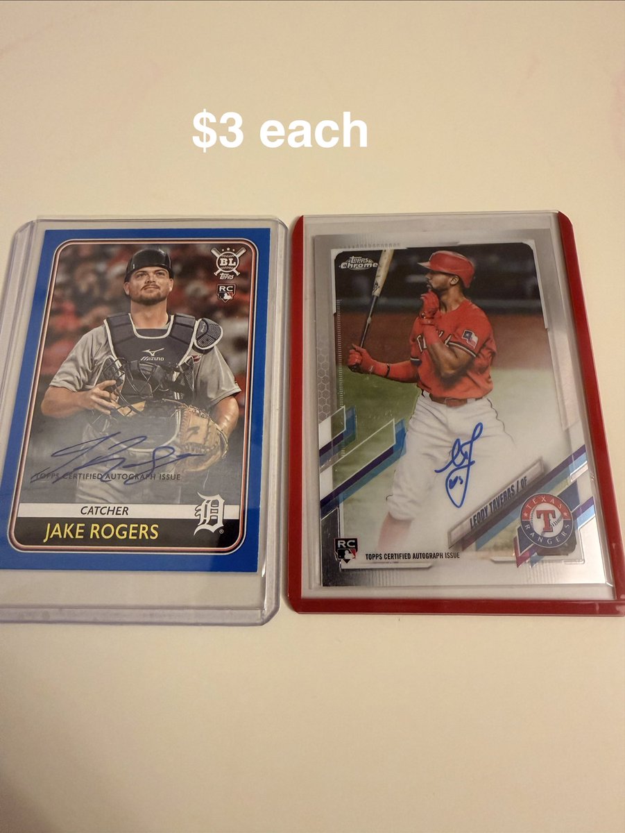 ASkiCards's tweet photo. @cardboardbst Prices in photos. $1 PWE, $5 BMWT https://t.co/CPl3YTVxdc