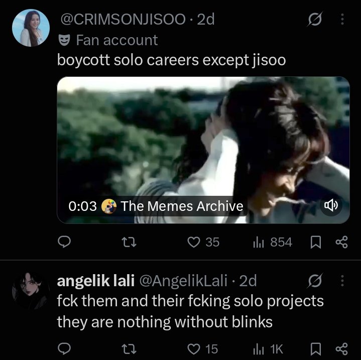 imdaniiV's tweet photo. @blinkbli__ot4 @blckpinkpic Lmfao BTW this is NOT gonna fix the situation ,
Blinks caused this,
They deserved it.
Period. https://t.co/QF1z50v0Qg