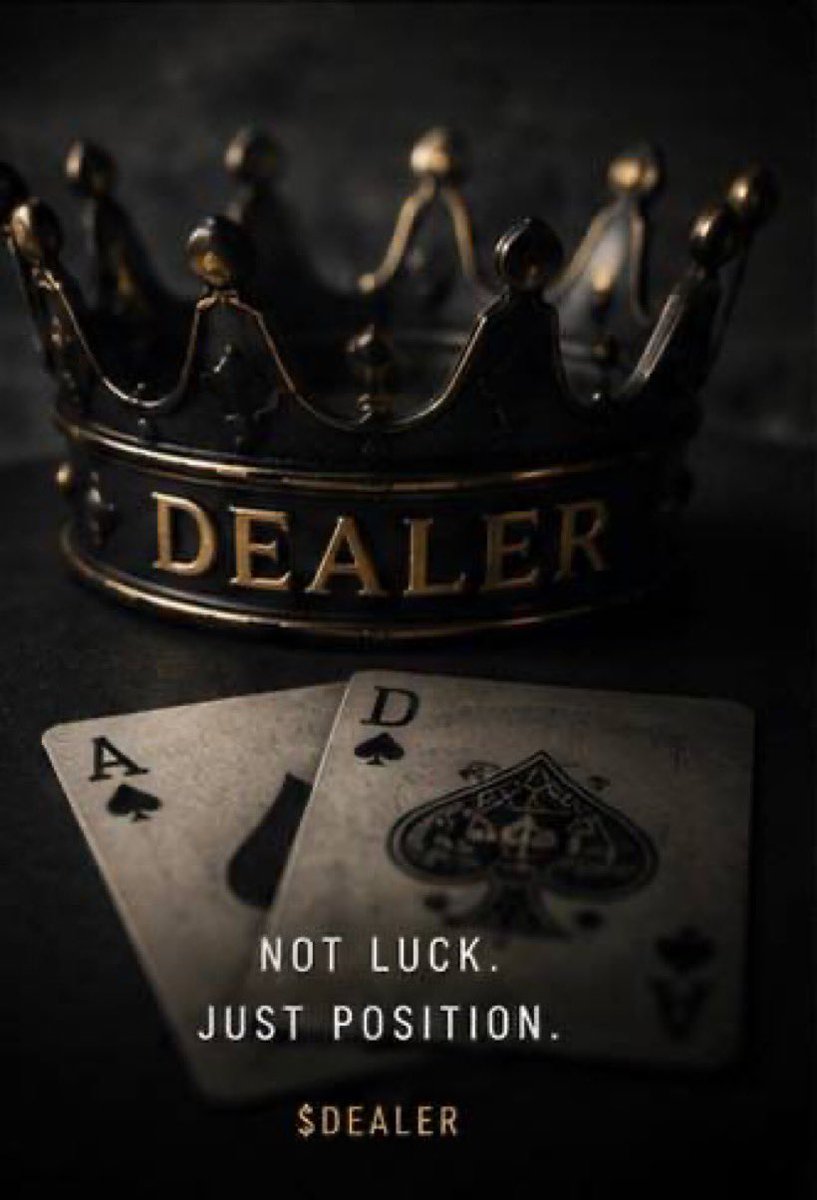 DavyBoparai's tweet photo. $dealer will not gamble 
We will deal

Soon 100x

Buy before tooo late 

@ansemdealer @cryptokingpin22 @CTONORMIESOL @blknoiz06 https://t.co/OcKM0vNlEP