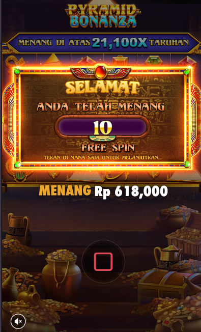 maxwinsultpro's tweet photo. game : pyramid bonanza
winner : Rp 16.984.000
betting : 20.000
link : https://t.co/DrRwRfTmkq https://t.co/rEjFAglsZt