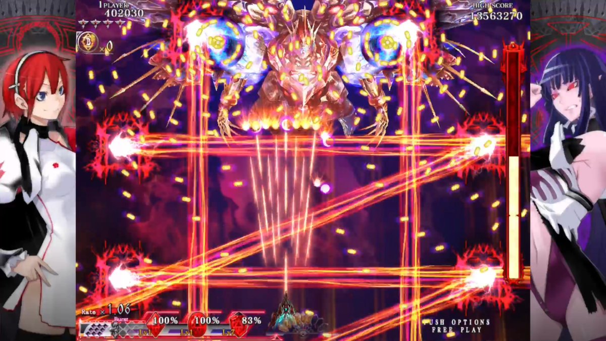 prpt_chan's tweet photo. カラドリウス２の発売が決まったので、久しぶりにカラドリウスブレイズをプレイした。
（偏見込みになるけど）ガチオタ好みの世界観のSTGなので、理解するのに時間がかかるけど、めっちゃ面白いので、２も買うつもりです。

#カラドリウスブレイズ #PS5share https://t.co/qxwyW9o4YF