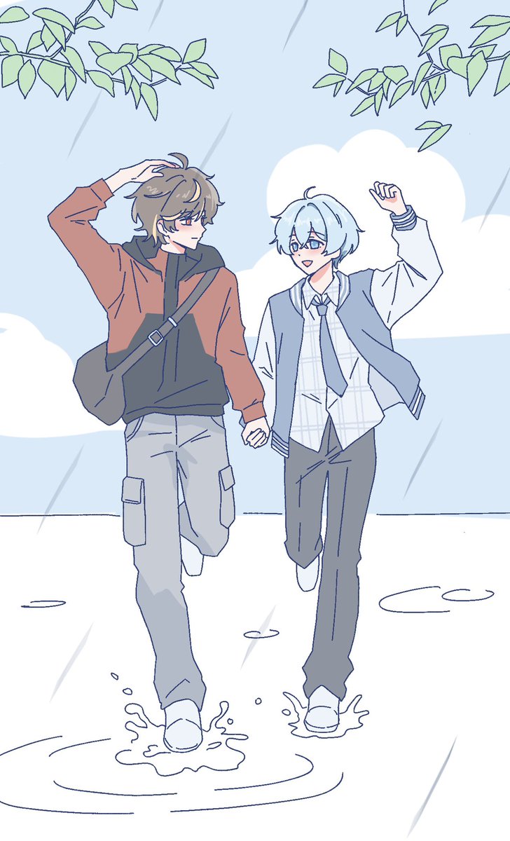 Aliceee_Chan's tweet photo. ˚₊✧.𝙒𝙖𝙞𝙩𝙞𝙣𝙜 𝙛𝙤𝙧 𝙖 𝙧𝙖𝙞𝙣𝙮 𝙨𝙚𝙖𝙨𝙤𝙣⁎ 𓏸꙳
          #どり絵  #はめちゃ絵 https://t.co/LqWGZWWpEk