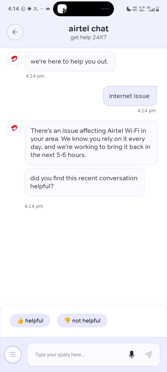 Amritashh's tweet photo. @Airtel_Presence Still it's the same https://t.co/7q1upE73Kh