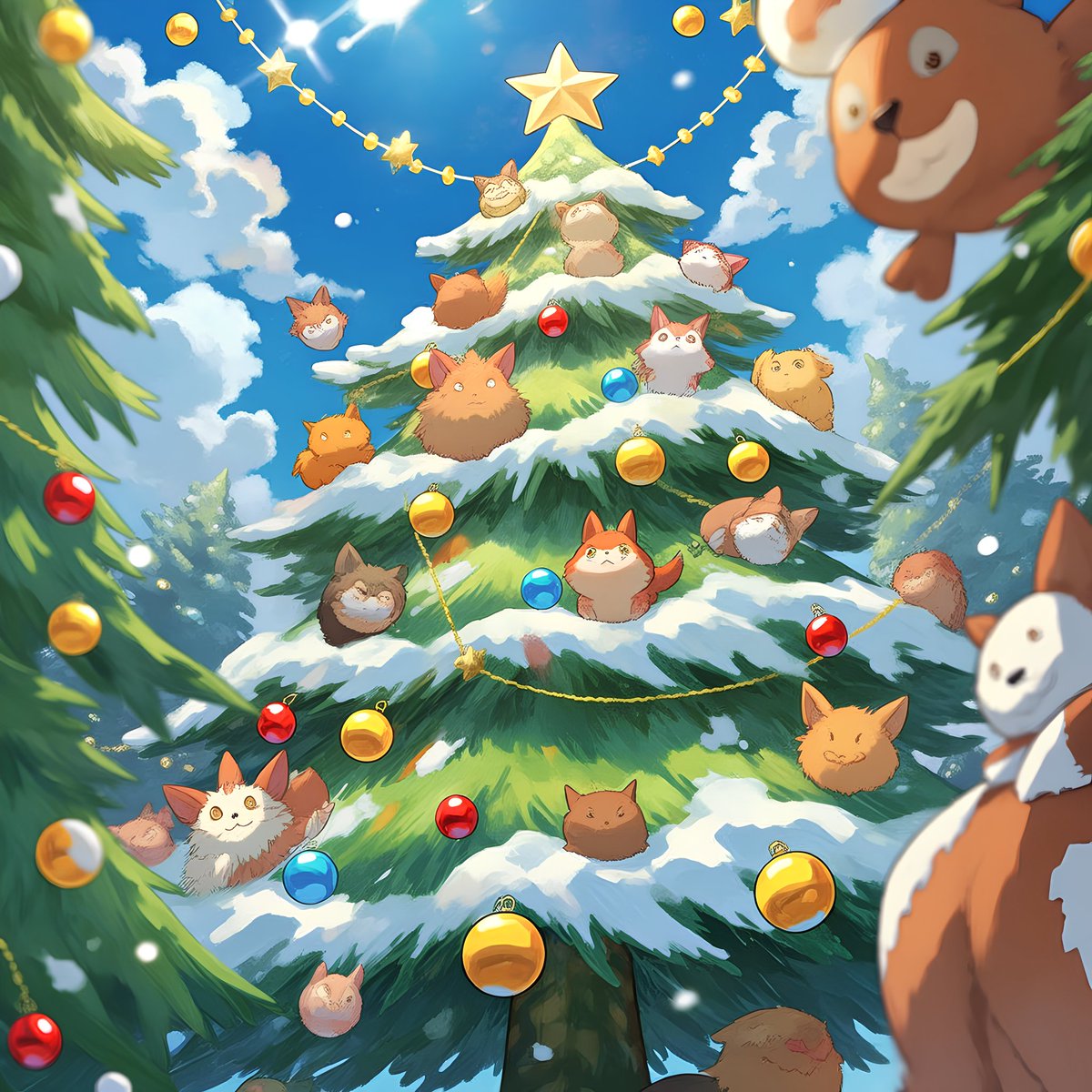 getliketj's tweet photo. Festive vibes on point!  Sipping hot cocoa by the twinkling tree with my favorite people—tiny holiday joy just hit different. https://t.co/OFNSHZQg4L
