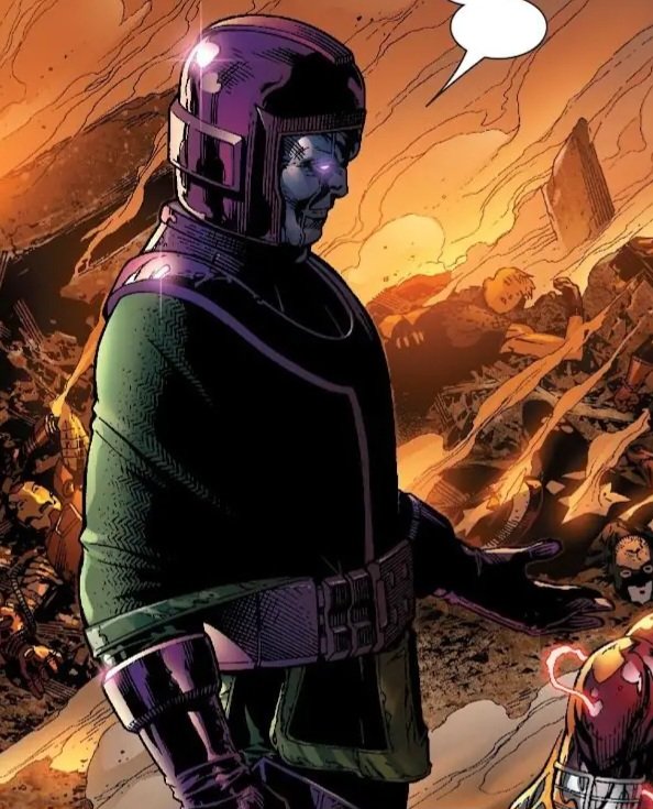 ConquestOfTime's tweet photo. "Threatening Kang with magic handguns... you're not the 𝗺𝗼𝘀𝘁 original, Parker Robbins. I am more than capable of enduring your simple magic.

But you have my interest. Tell me about this crew of yours." https://t.co/kUwoab7YDR
