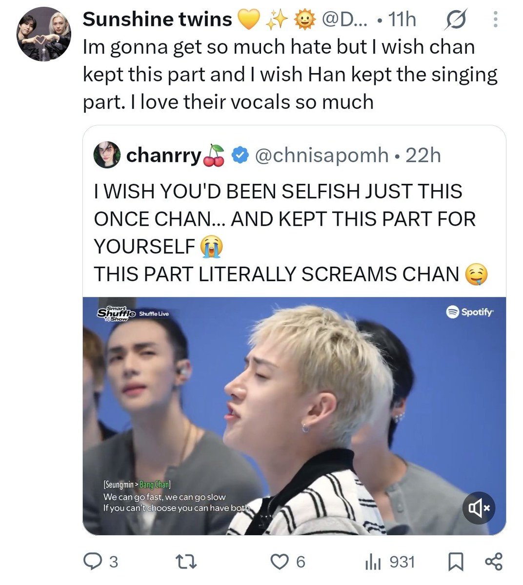 Kiwiii_iiii's tweet photo. "I'm gonna get so much hate" girl you are not getting hate, that's my problem https://t.co/X2QBDauXKa