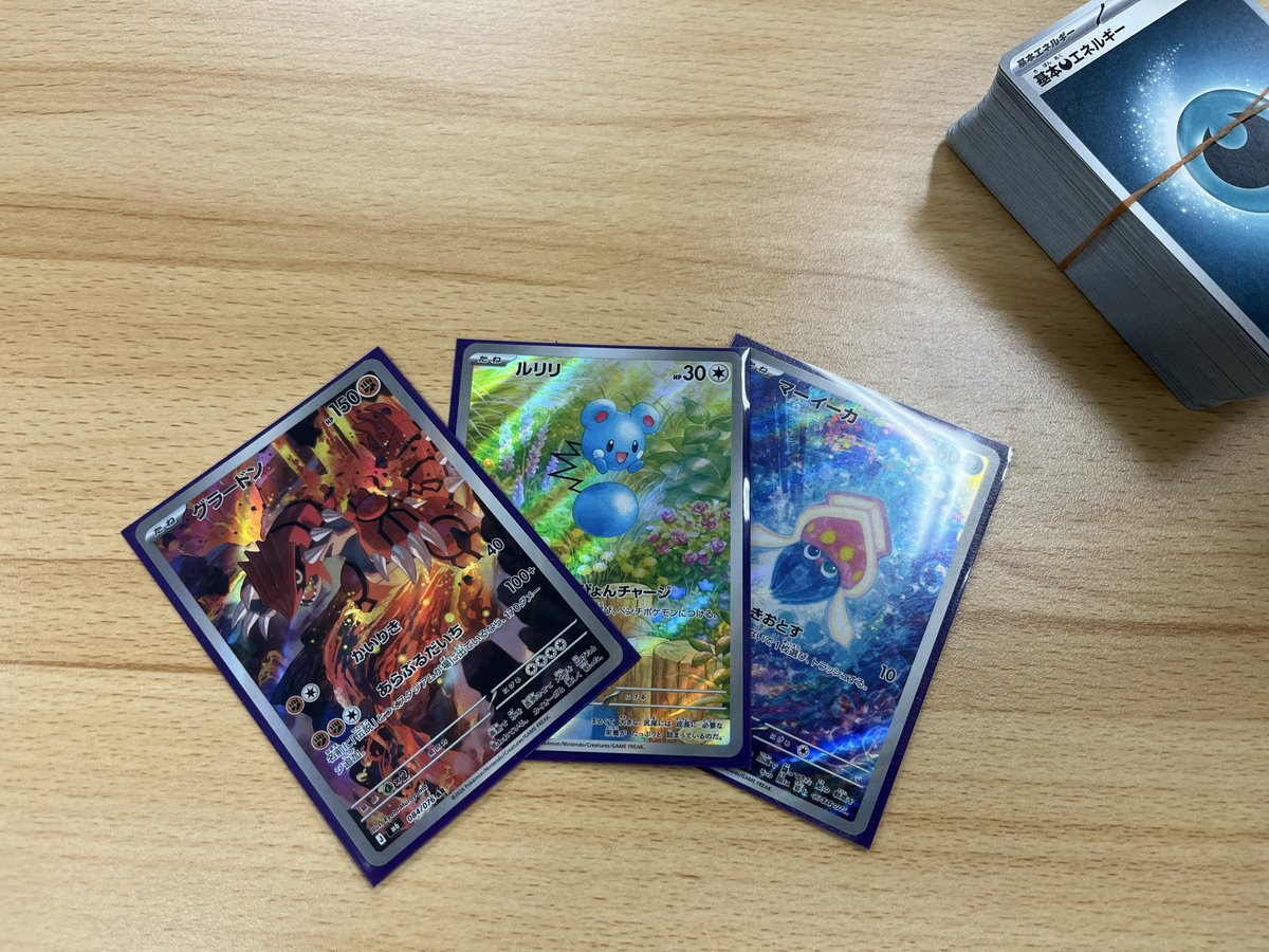 koma2th's tweet photo. 今日はシールド戦に出ました！
楽しかった〜✨
#ポケカ
#ストームエメラルダ https://t.co/mNgNWbeUpO