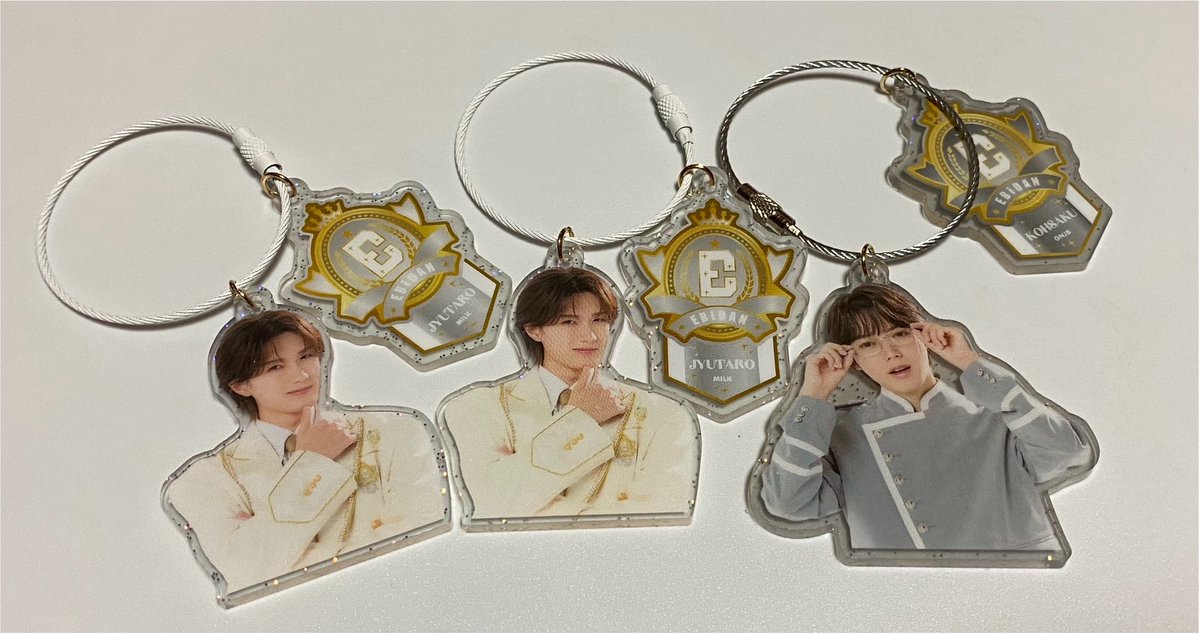 gajdm_t's tweet photo. EBiDAN THE LIVE 2026 エビライ ランダムグッズ 交換 アクキー 学生証 交換 

【譲】山中柔太朗、小泉光咲、千田波空斗、KEVIN、NAOYA

【求】REI 沢村玲 アクキー、学生証

手渡しはエビライ16日、INFERNO両日。
郵送も可能です。
お気軽にご連絡をお願いいたします。 https://t.co/tHXtWVZPBn