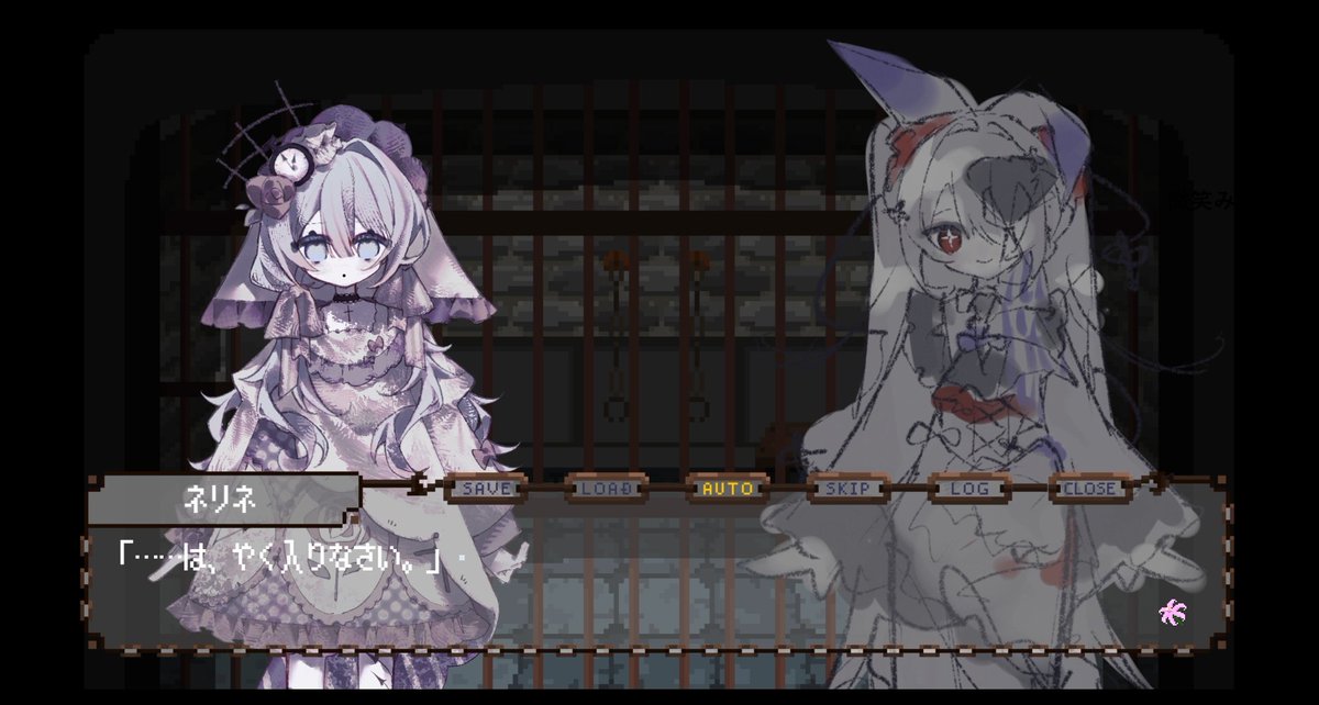 MayoiAmeGames's tweet photo. 悪魔憑きと呼ばれる子を 
”ゆるす” ”ゆるさない” ”分からない” 
を選択してエンディングが分岐するノベルゲーム 
『やさしいあなたのすくいかた』

現在、背景と立ち絵を制作中です。
少しずつですが完成に近づいてます…！
#スーパーゲ制デー #indiegames https://t.co/pdqGpSZ2CV
