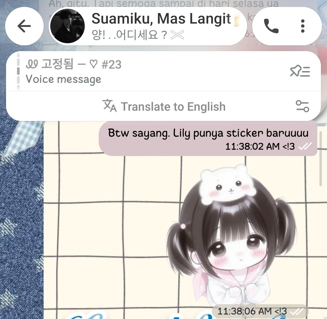 rcuddle's tweet photo. Also Lily have a cutest stickers for Mas Langit. Kalau kata Mas, ini mirip Lily sekaliii especially pas Lily minta cium hehe https://t.co/DVRen5KtyC
