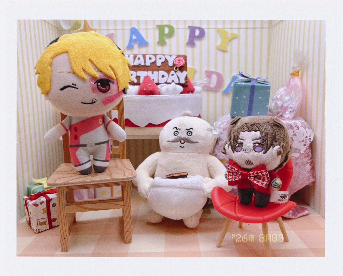 zunzun_sunsun's tweet photo. 誕生日だ…な！ https://t.co/QshL2z7nDa