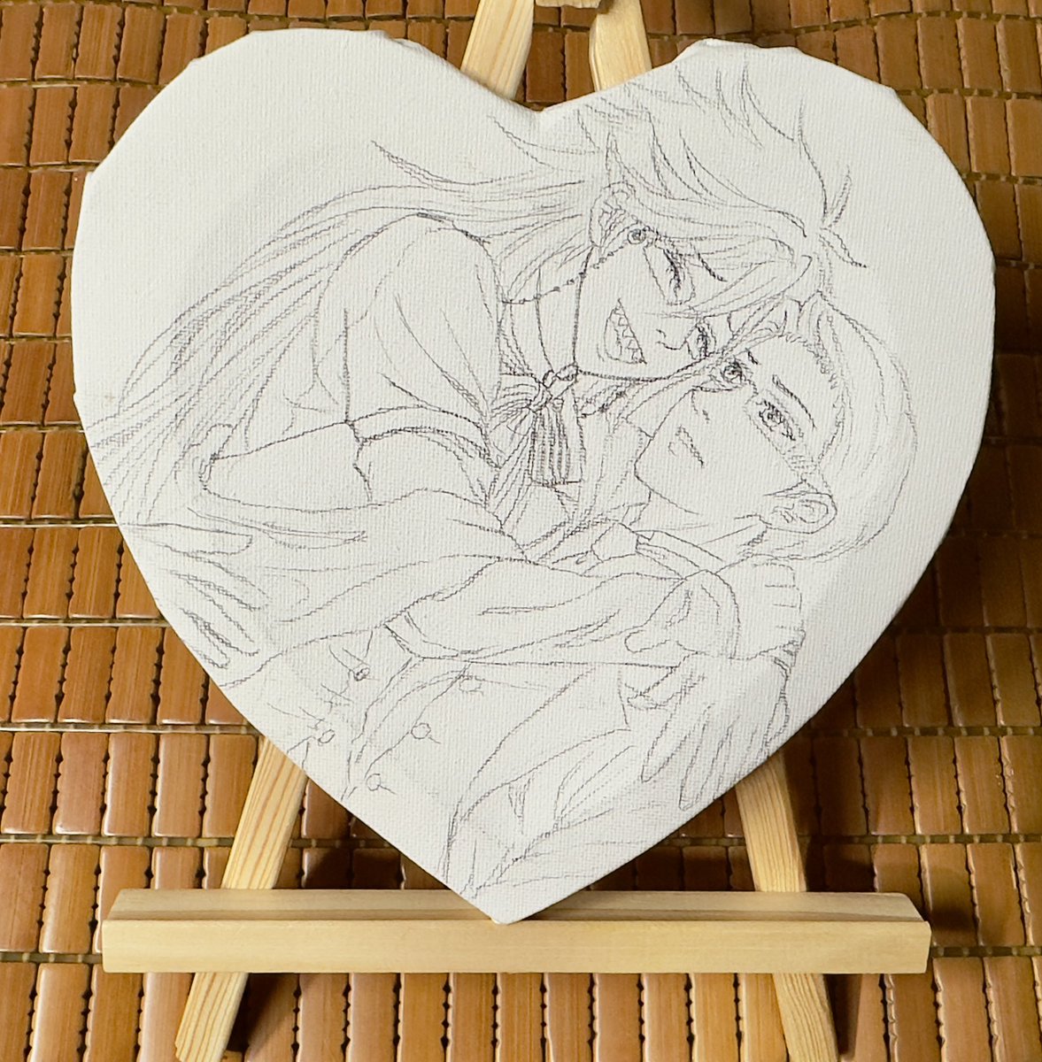 elison0321's tweet photo. I found this adorable little canvas board ❤️ I’ll paint it when I have some time later!

#死神派遣協会 #黒執事
#グレル #ウィリアム #ウィルグレ
#Grell #William 
#Wilgre #grelliam 
#威克 https://t.co/tpqhLHNdnK