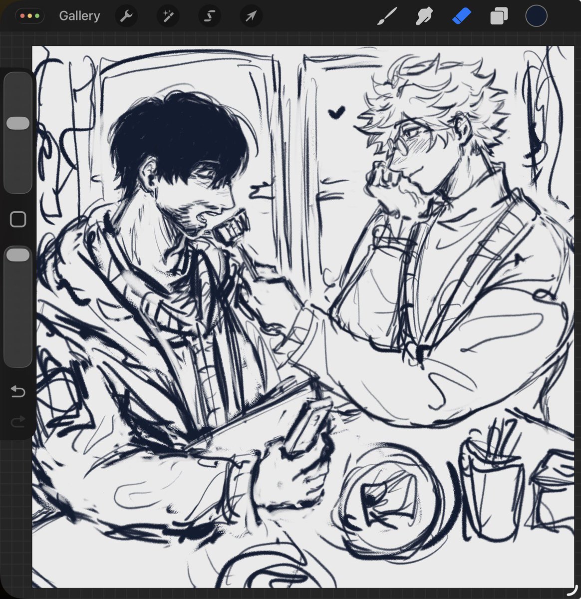 riukyoZz's tweet photo. 👴 #qiolru wip https://t.co/Eqbpmb1C8N
