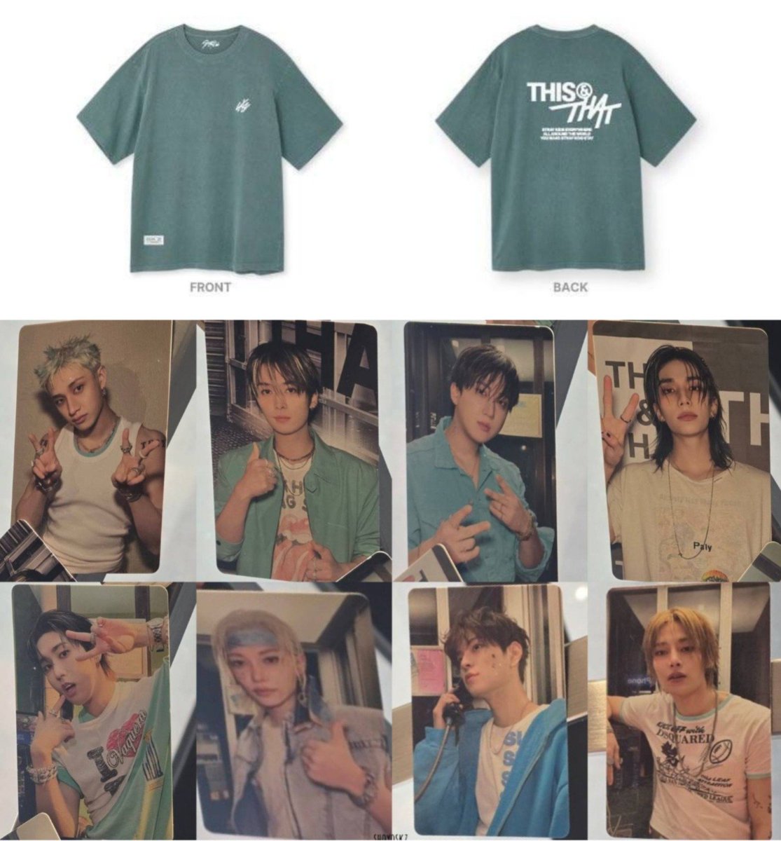 chanliieeeGo_'s tweet photo. SHARING T-Shirt This &amp; That
NO PAIRING‼️
LAST DP: 19 AGUSTUS‼️
T-Shirt 260k dp 120k❌✅

PC T-Shirt
55k dp 10k
Bangchan❌ ❌
LeeKnow ❌ ✅
Changbin ❌✅
Hyunjin ❌✅
Han ❌✅
Felix✅✅
Seungmin ❌❌
I.N✅✅

boleh langsung Dm https://t.co/QAGpF08ynY