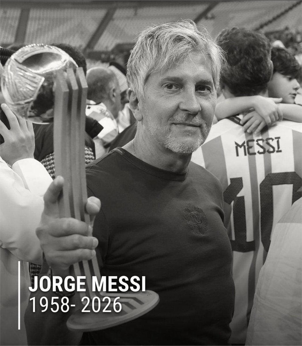 SrHumo7's tweet photo. Fallecio Jorge Messi el padre de Lionel Messi. Q.E.P.D https://t.co/LkvGElxQ3G