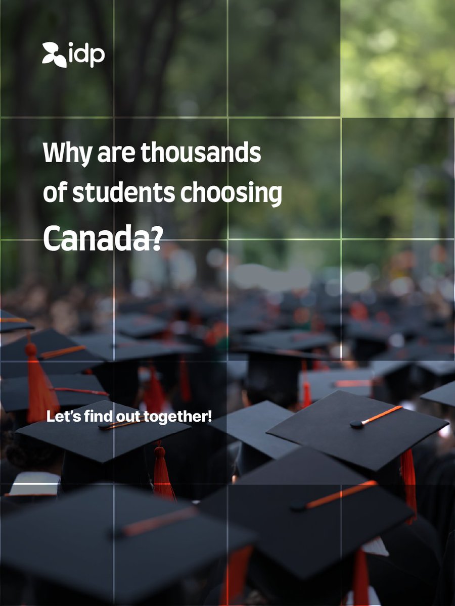 ieltskw's tweet photo. What does studying in Canada offer beyond a degree? 

Join IDP’s live webinar to explore work-integrated learning, industry partnerships and the practical experiences that help students prepare for careers worldwide. 

Now you can with IDP! 

Register Now: https://t.co/hS5WEiAK1r https://t.co/x0f9FRW1MZ