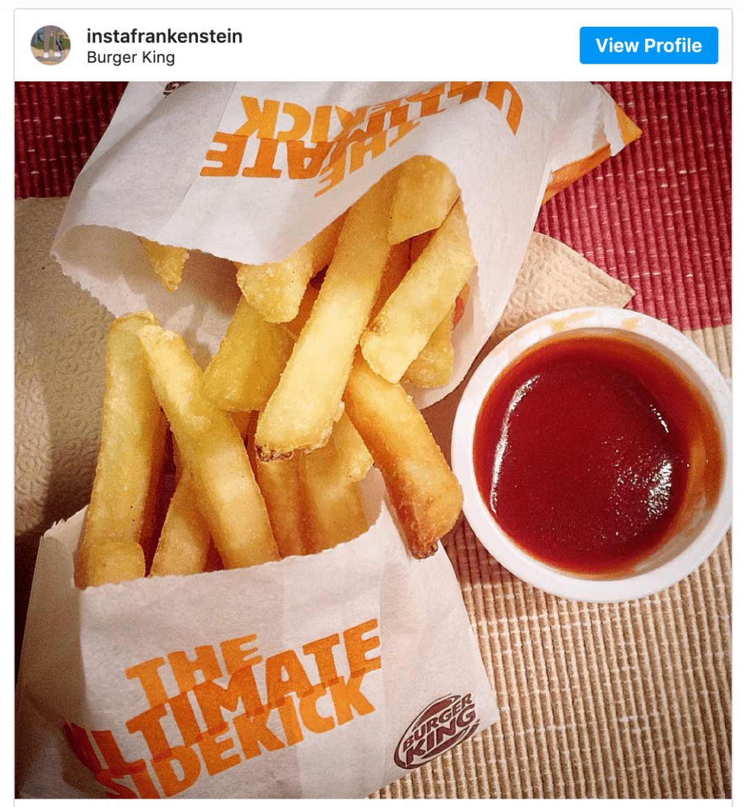 KateJean1's tweet photo. Just found 10 more of your leftover fries in the bag—worth fighting over. (You still owe me a snack later, by the way ) https://t.co/enn2LwrdHh
