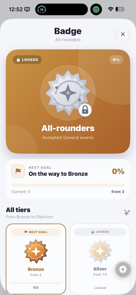 dev_cagri's tweet photo. Getting into gamification territory for the first time.

Can’t decide if I should finish the rest of my new app or focus fully on gamification first 

#reactnative #mobileapp #gameification https://t.co/nL8Aa8FMYH