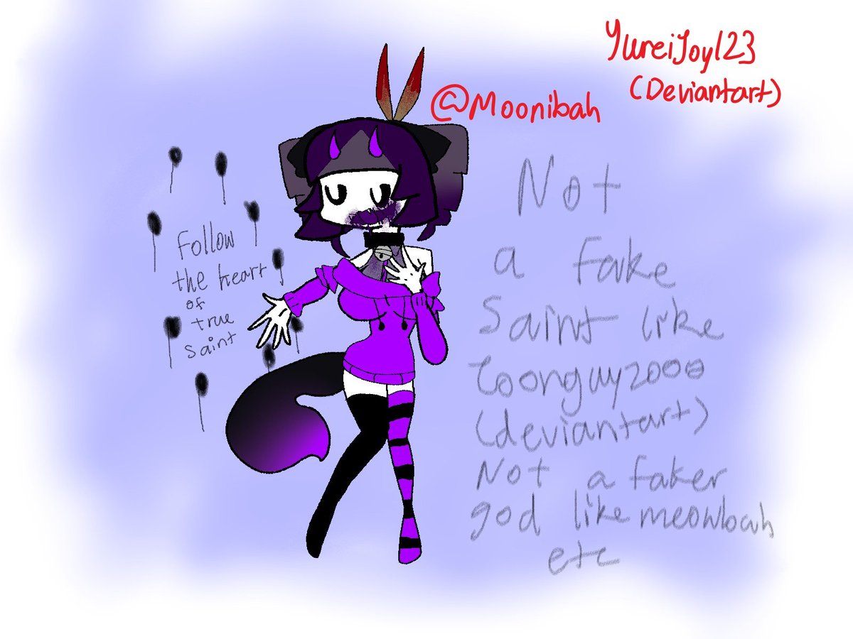 PrettyMoonibah's tweet photo. For every sake follow the true saint and gods not fakes #moonibah #fyp #antimeowism https://t.co/n8R6TiPzKK