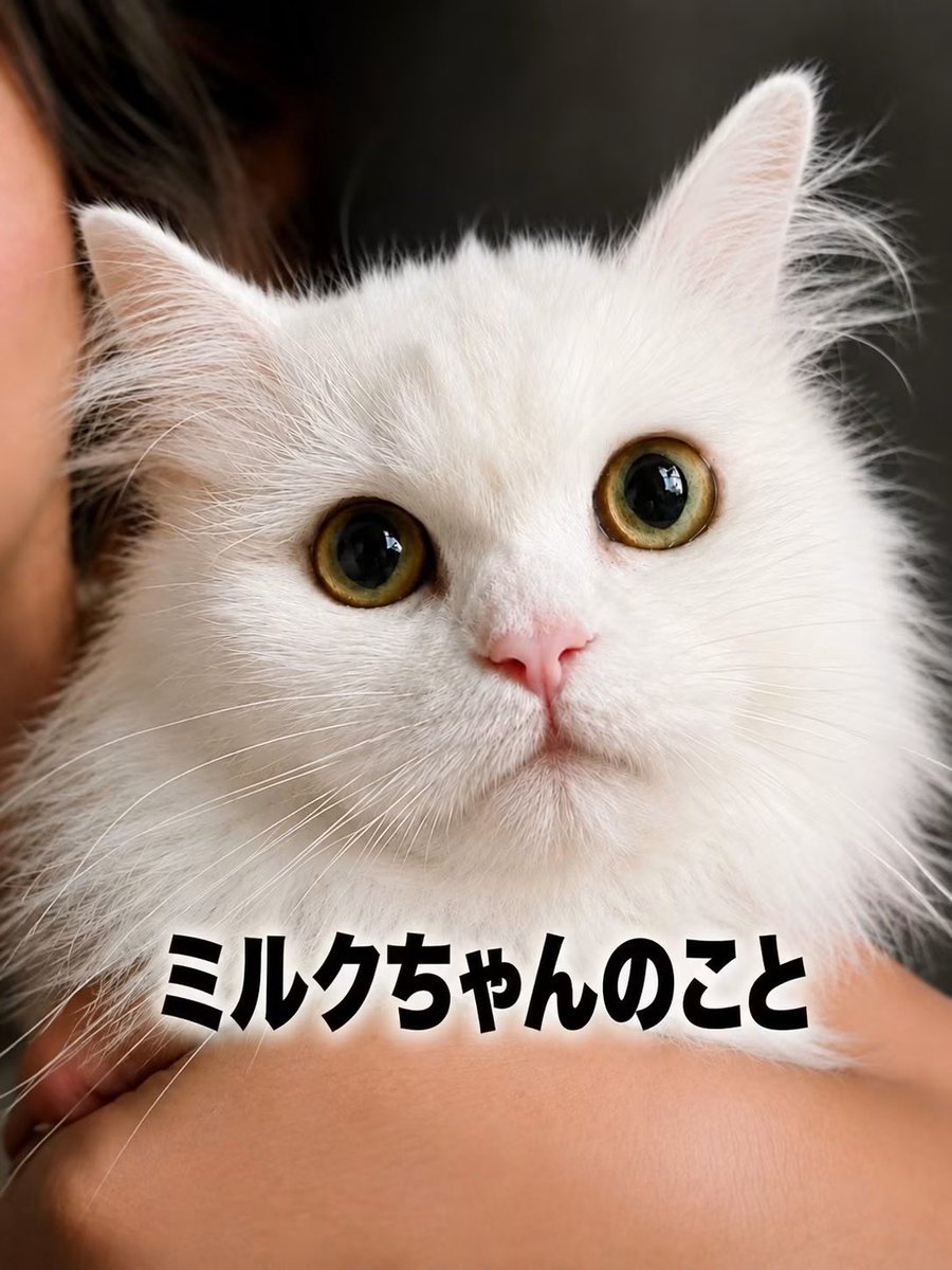 juso_sakuraneko's tweet photo. ミルクちゃんのこと

こんなに美しい子が
どうしてひとりぼっちで
彷徨っていたのでしょう‥🥲

とあるマンションの共用部分で
約3日間ひとりで過ごしていた、真っ白な女の子。

心配した住民の方が、ごはんとお水を与えながら見守り、懸命に飼い主さんを探してくださいました。

私が保護し警察へ正式に届け出ましたが、飼い主さんが現れないまま所定の公告期間が満了しました。

「ミルクちゃん」と名付けました🤍

猫を棄てる人は、
人として大切なものを
猫と一緒に棄てています。

どうか、猫を捨てないでください。

助けられる猫は、ほんの一部です。

ミルクちゃんは住民の方の優しさによって命が繋がりました。

今度こそ、ずっと一緒にいてくれる家族を探そうね✨

明日8/9（日）の譲渡会に参加します🌸
📍大阪市立淀川区民センター3階
🕜13:30〜16:00

#動物の遺棄は犯罪です
#大阪さくらねこの会