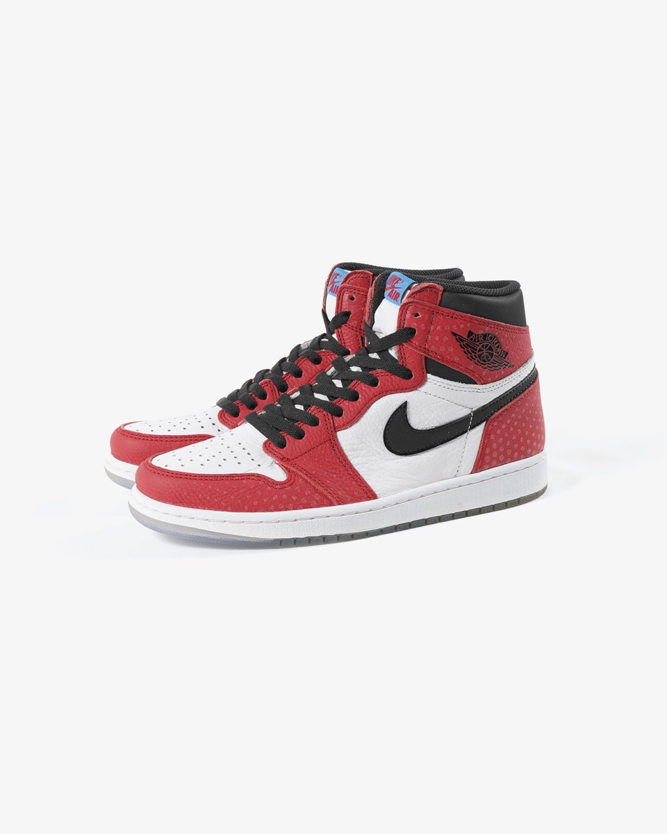 KicksLab_jp's tweet photo. 【 New Arrivals l 新入荷 】NIKE l "AIR JORDAN 1 RETRO HIGH OG ORIGIN STORY SPIDERMAN" Gym Red/White/Photo Blue/Black l Available in Store and Online Store. #KICKSLAB #キックスラボ
商品ページはこちら▼
https://t.co/ataOIf67N3 https://t.co/xRnaZbeIga