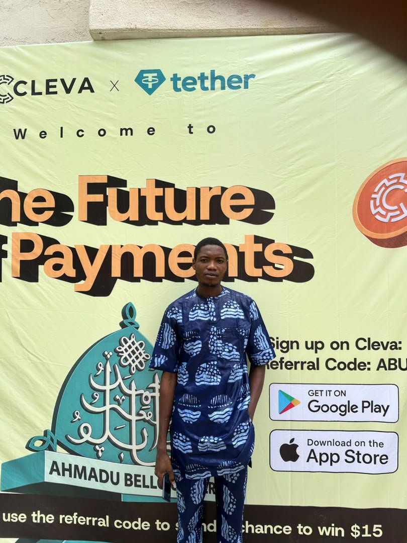 S3gold_1's tweet photo. Live at Cleva x Tether at ABU, Zaria.

#Cleva #Tether #clevaxteher  #ABU
@clevabanking https://t.co/MdxysfXIy9
