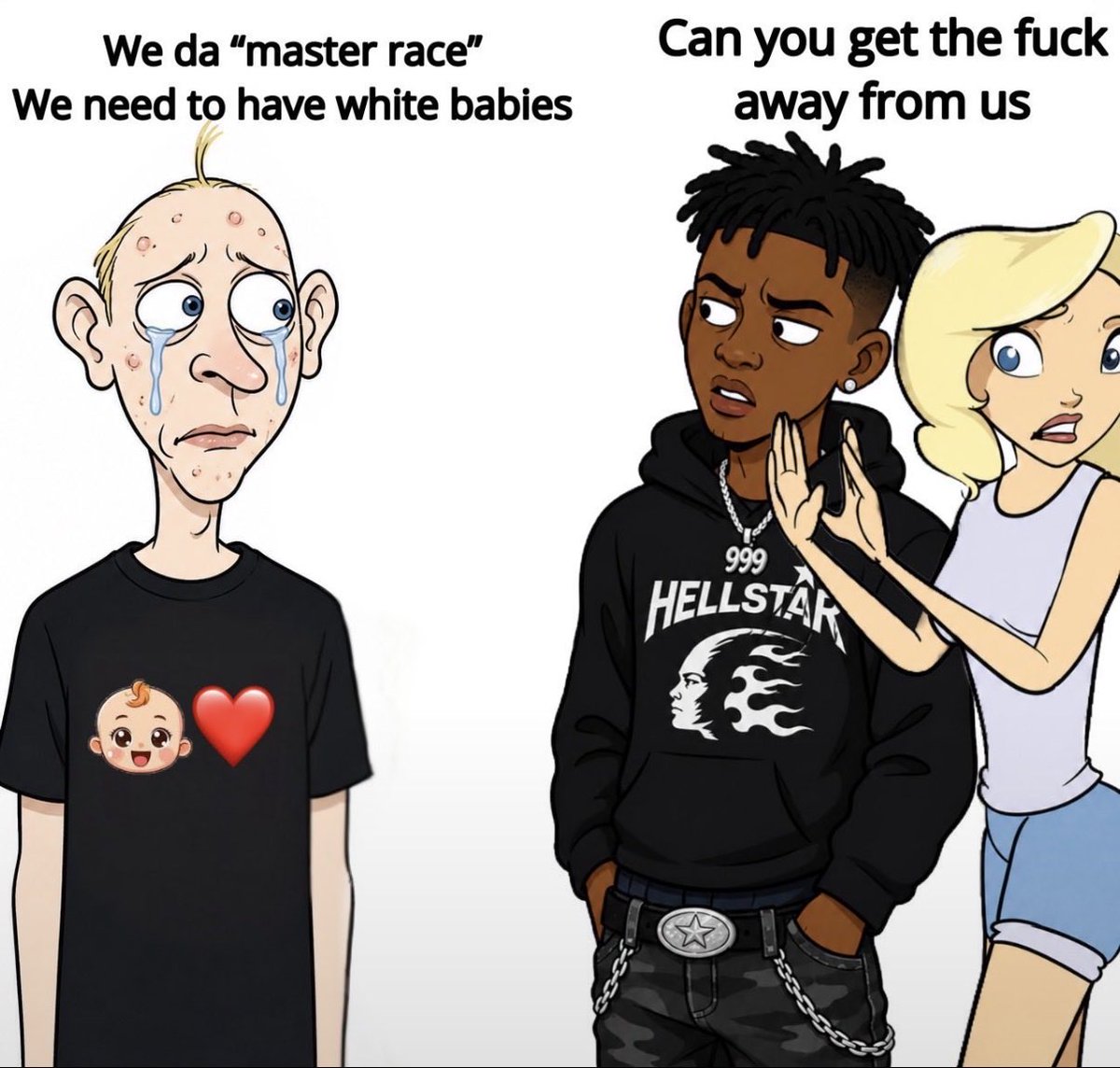revurcing's tweet photo. @OnTapTimmy @MateCable @usaSaxon @WhiteSkinRule Trying to prove ur intelligence on twitter fucking retard https://t.co/coNFMxlE3m