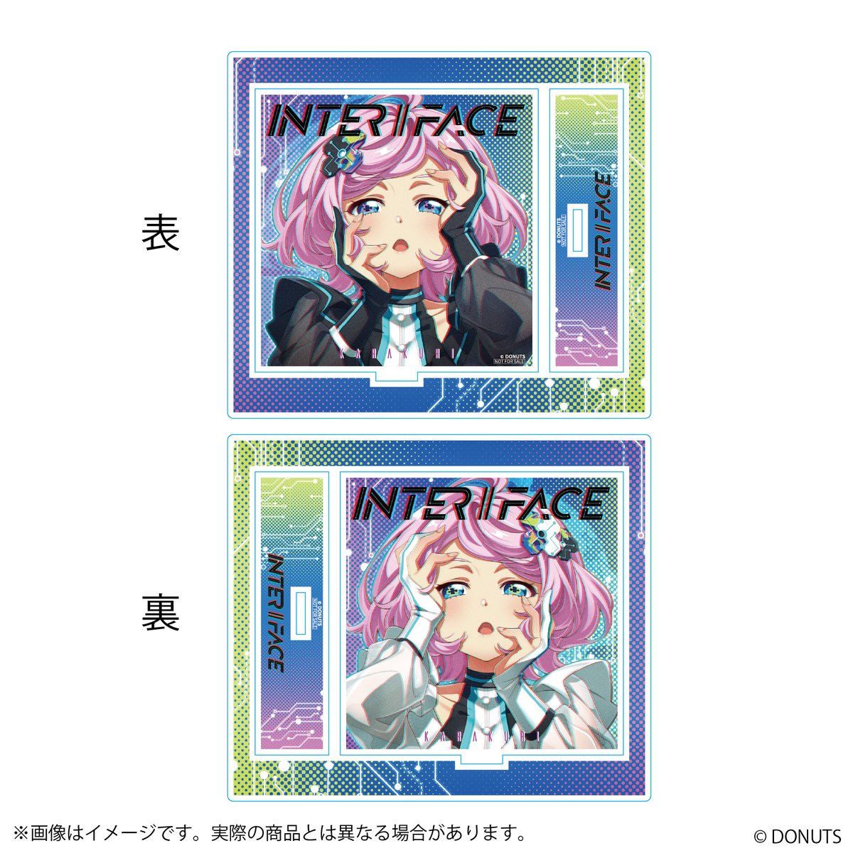 t7s_staff's tweet photo. 【CD情報】
KARAKURI 2ndミニアルバム「INTER // FACE」

早期購入限定盤の受付は、明日【8/9(日)18:00まで】！

限定盤には、ヒトハちゃんとフタバちゃんがそれぞれ両面にデザインされた「ジャケットアクリルスタンド」が特典として付属します✨

この機会をお見逃しなく！

🛍️予約はこちら
https://t.co/ivqGcnI5Sf

#t7s #ナナシス #KARAKURI_2nd