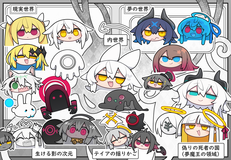 kisaragi_kaya's tweet photo. うちの子たちの住んでる世界 https://t.co/bFbZwxWyW6