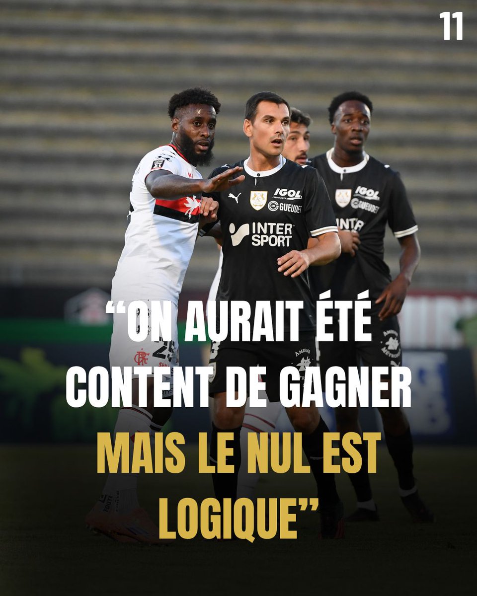 le11amienois's tweet photo. « Un point logique », l'apprentissage d'un groupe jeune et l'impatience de jouer à la Licorne...
Adrien Julloux fait le bilan après le nul de l'#AmiensSC à Fleury (0-0)👇
https://t.co/wvjV4nOdIv
💬 Votre avis sur la prestation du défenseur amiénois ?
#AmiensSC #Ligue3 #FC91ASC https://t.co/FuDlYDQgMz