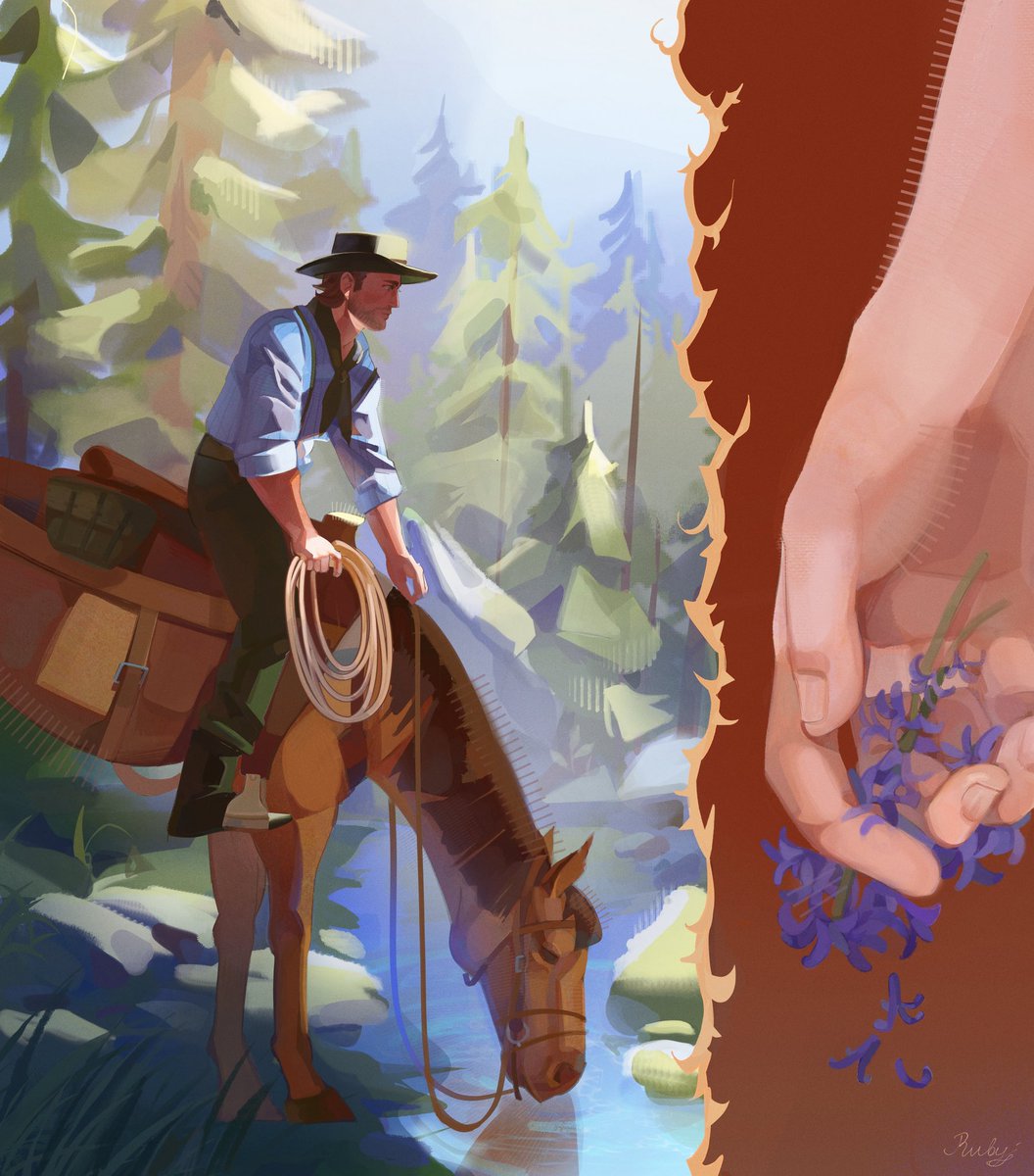 7glockinmyhead's tweet photo. flower of hope 
#rdr2fanart #rdr #arthurmorgan #reddeadredemption https://t.co/GDFmqfP359