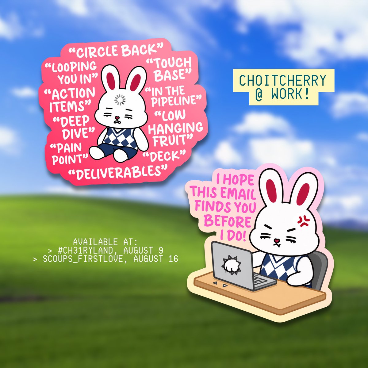 97carts's tweet photo. choitcherry vs the corporate world! 💼 https://t.co/uClki90i2d