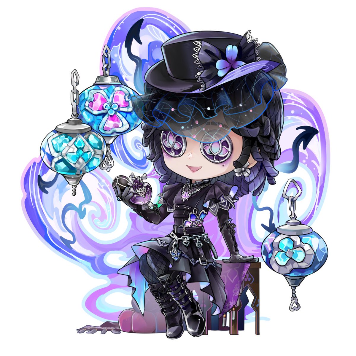 identityV_info's tweet photo. 【ミニキャライラスト】S43・真髄3
※8/13〜真髄より登場！
▶︎「心の獣」-UR衣装『フェニアン』
▶︎作曲家-SSR衣装『ウアイスネ』
▶︎調香師-SSR衣装『シナン』 https://t.co/fQavfv2GG1