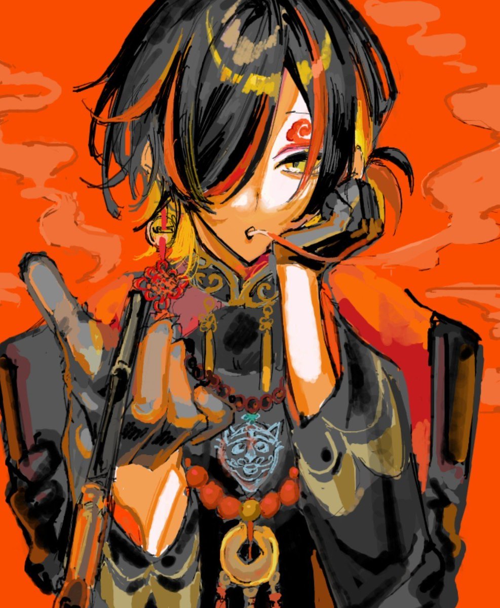 hitoto_ao's tweet photo. #Uyu_Art #封魔絵 https://t.co/DXz4Tzb5OS