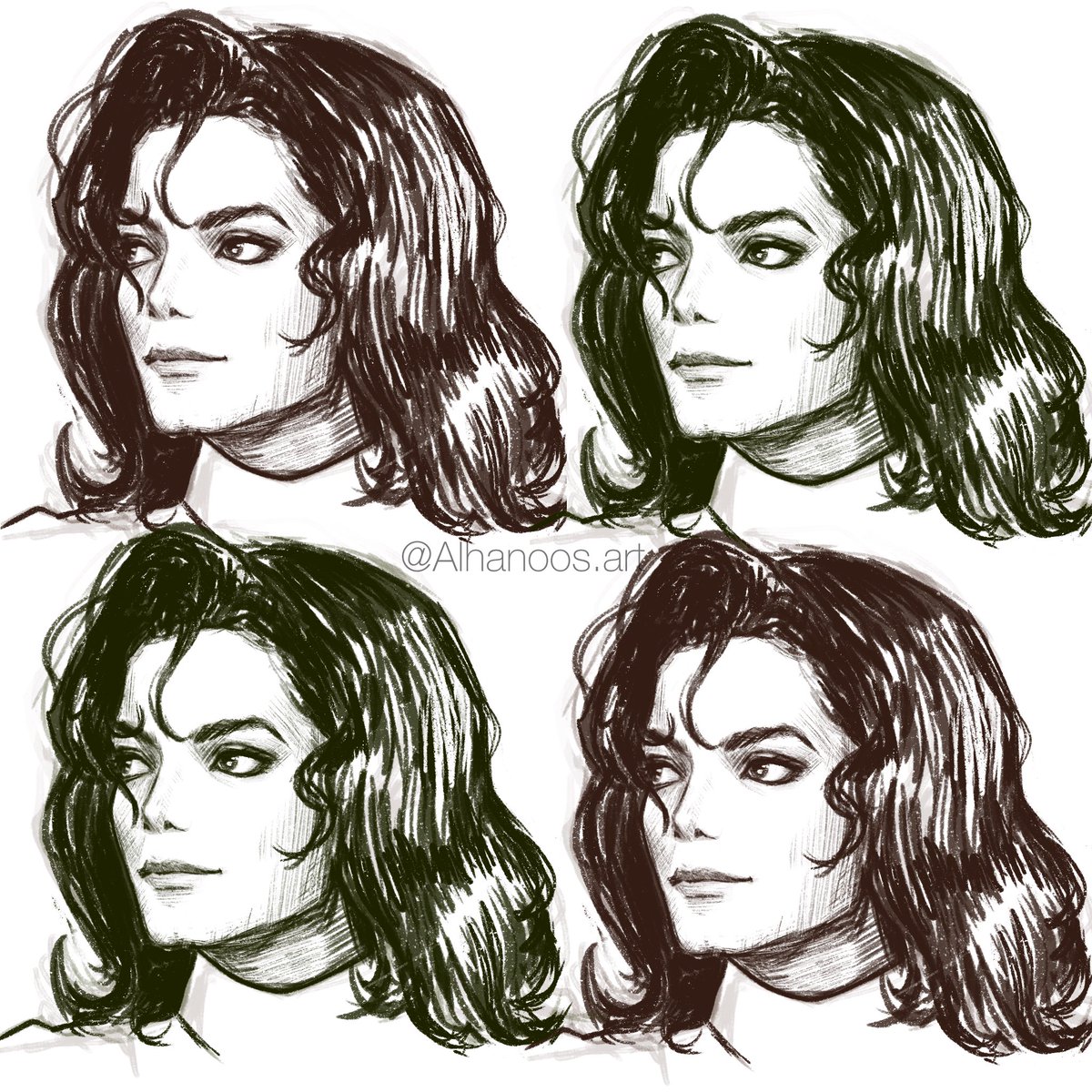 Alhanoosart's tweet photo. #mjart Michael Jackson https://t.co/xbFnYii0W0