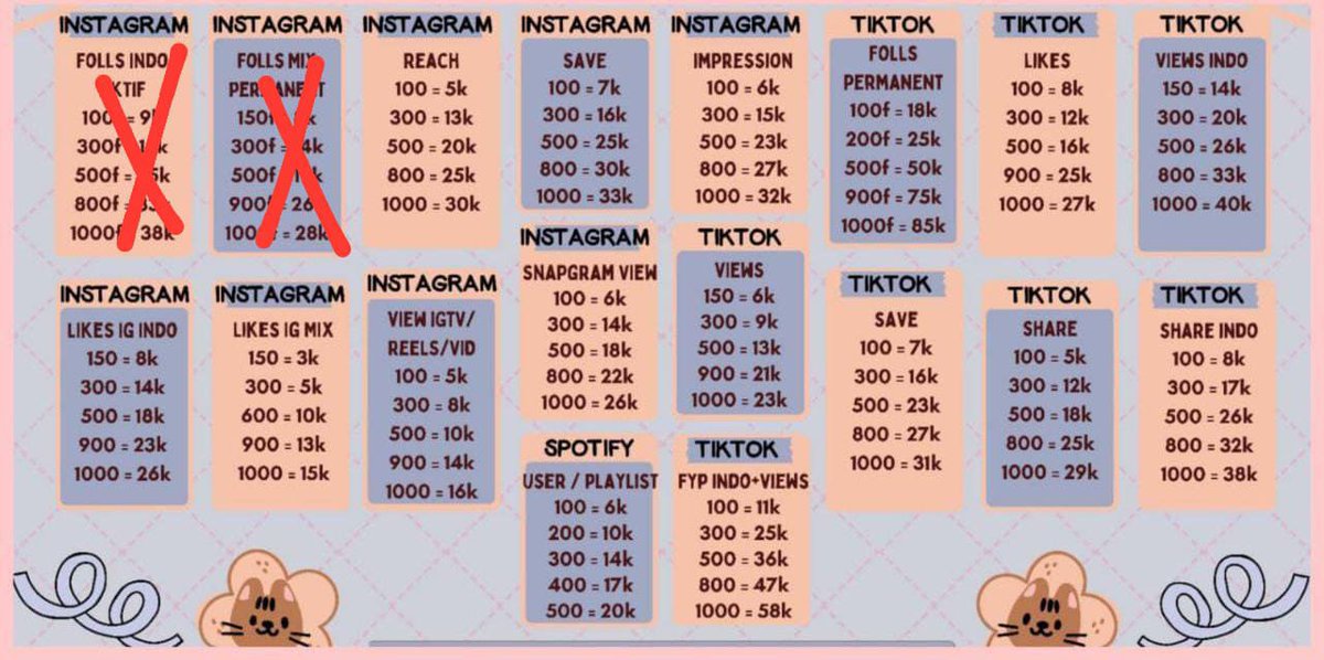 aamariee's tweet photo. Malam, open order all sosmed needs ya. Tanpa email dan password 💜

t. info penambah jasa jual beli followers folls ige instagram ig shopee like produk twitter indo twt retweet rt likes like tiktok tt fyp view share views yutub youtube yt facebook reels igtv aktif viewers 99 https://t.co/nasKmmPsgL