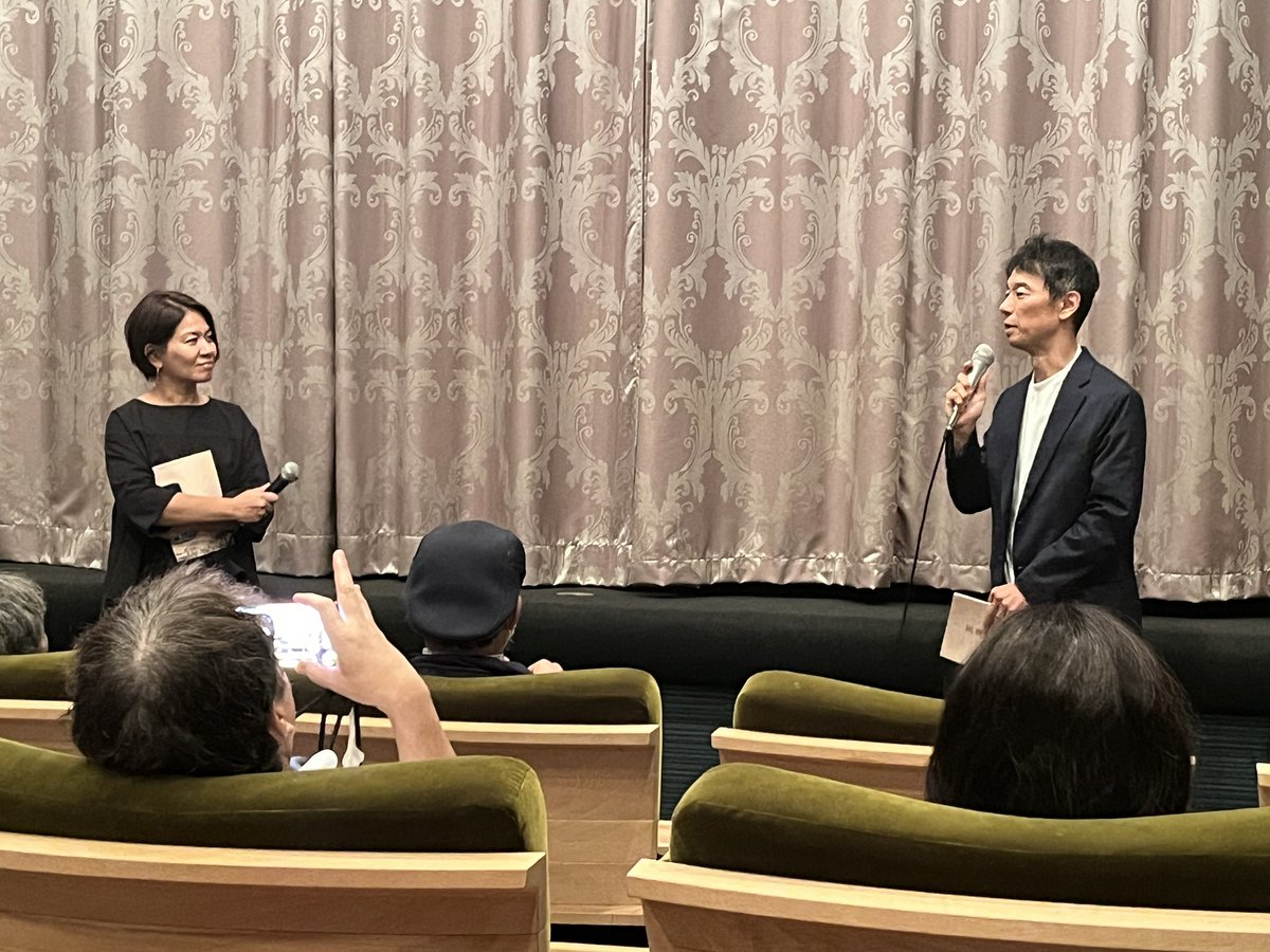 hiroshima_yume's tweet photo. 映画「原爆資料館 語り継ぐものたち」。原爆資料館ができたころや歴代館長、過去のニュース。昔の報道の仕方の方が良かったなと感じたり、再現人形が撤去された経緯がわかったり。上映後は監督のお一人・立川直樹さんと、フリーランス記者・宮崎園子さんのトークも。上映は8月13日まで八丁座で。 https://t.co/BGeRQ2lGqS