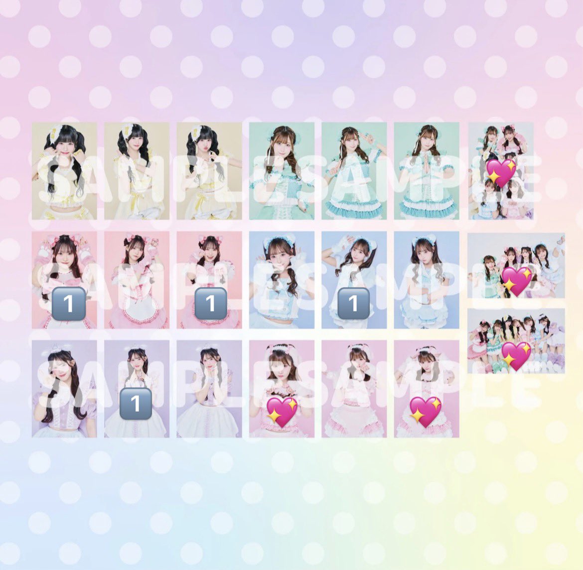 nanami_kurun's tweet photo. Pixel Ribbon Zoo to LOVE
ブロマイド交換買取

譲   画像参照（1⃣）
求  💖or買取（定価）
※東京公演で直接お取引できる方のみ

 #ぴくりぼ譲  #ぴくりぼ交換  #ぴくりぼ買取 https://t.co/UvnSEgcw7v