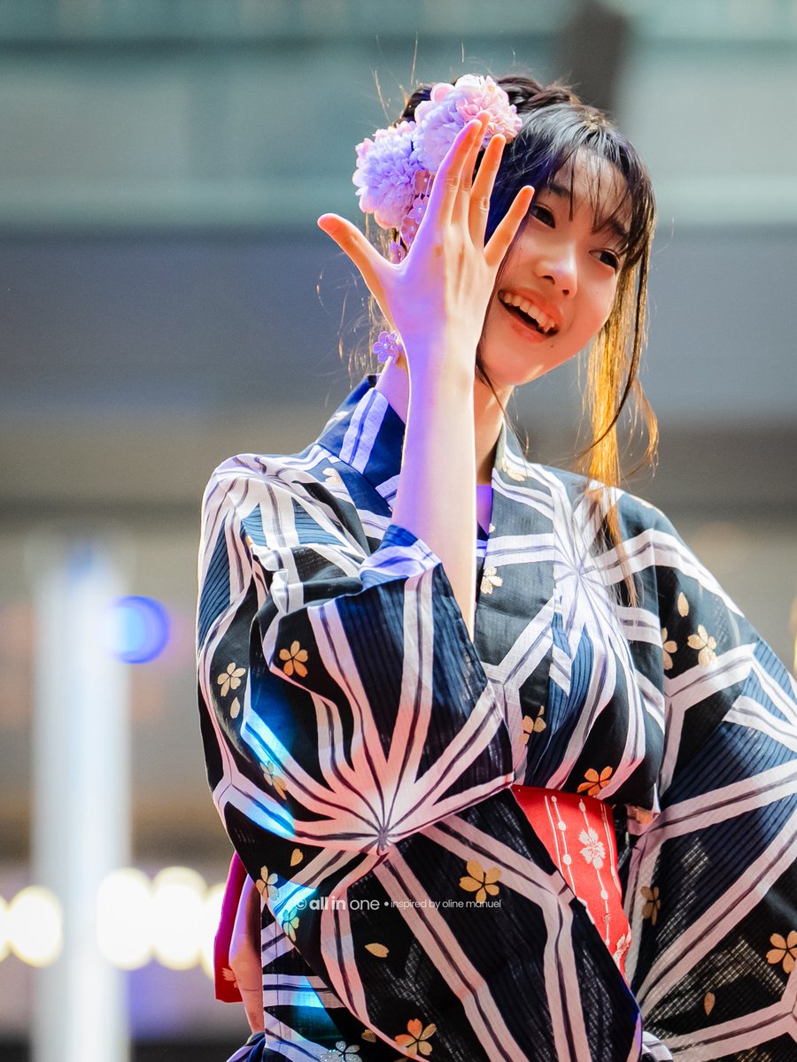allin_one1103's tweet photo. 260808 Yukata fit check 💟 @M_OlineJKT48 #OLINE #オリヌ #오라인 #JKT48 https://t.co/NEAOtnRcwB