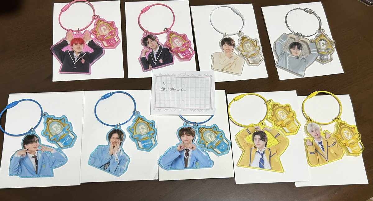 roku_c_'s tweet photo. EBiDAN THE LIVE 2026 
エビライ グッズ 交換 ランダム

譲:ユーキ、リョウガ、塩﨑太智、大倉空人、中村旺太郎、阿久根温世、志賀李玖、SEIYA、SHOW

求:吉田仁人>田中雅功>アロハ>マサヒロ

エビライ15日手渡しor郵送にて交換希望です！
よろしくお願いいたします！ https://t.co/bCy6nnQxfj
