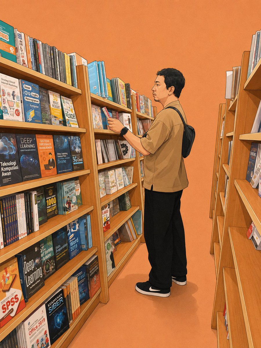 blogcious's tweet photo. Hari ini cari buku di Gramedia. Tapi yang dicari lagi kosong online dan offline.
Kalian kemana nih malam minggu?
#satnight #malming https://t.co/70DIquhxBw