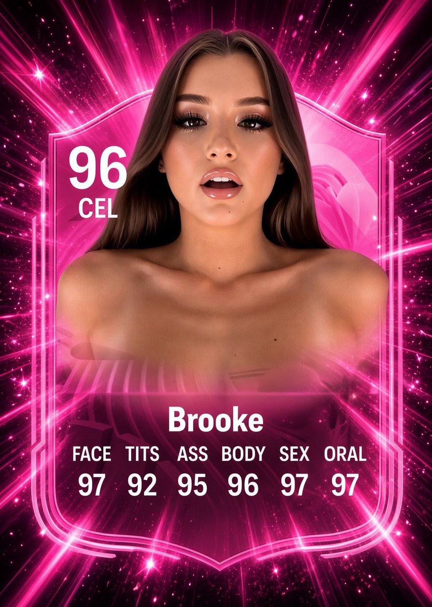 celebgoonsquad's tweet photo. ⭐️Brooke “Celeb Icon Card” (96 OVR)⭐️
#brookemonk #celeb https://t.co/AkPbn7qgIh