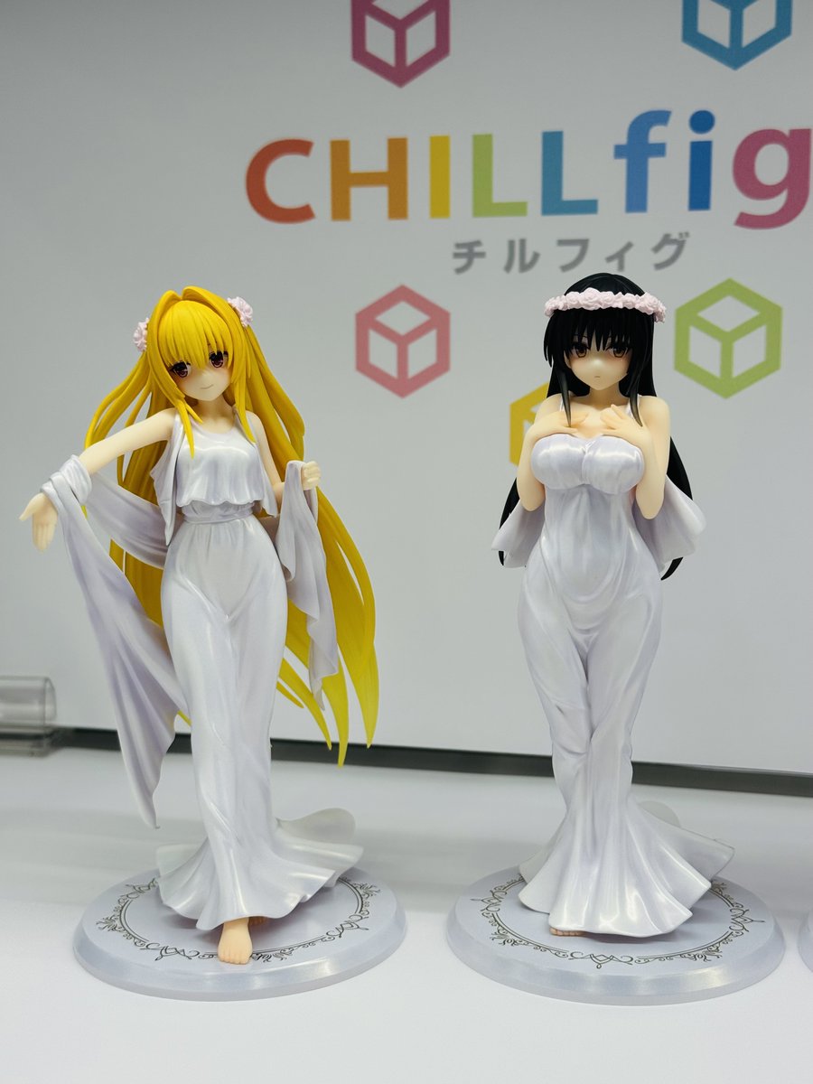 bic_ohmiya's tweet photo. ／
🌟先行展示のお知らせ🌟
＼
今月発売「#CHILLfigg To LOVEる-とらぶる-ダークネス
15th 女神ドレスver.」のサンプルを先行展示中です！
ぜひ店頭にてその素敵な造形をご覧ください🌟

#toloveru_d #チルフィグ
🍊2026年8月発売
🍊2階おもちゃコーナーヾ(╹◡╹上)ﾉﾞ https://t.co/QVZQ4x0Tvi