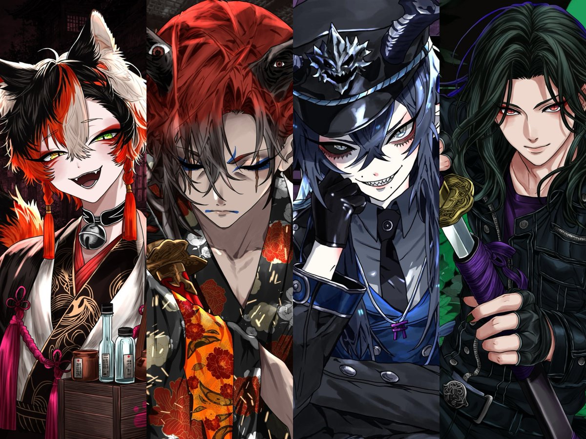 33ssr_'s tweet photo. #一次創作祭り夏の陣2026
#夏の創作クラスタフォロー祭り

素敵なタグ失礼します(*ᴗ͈ˬᴗ͈)⁾⁾⁾
人外や和風創作を描いています🪭
全反応ゆっくり巡回します✧‧˚ https://t.co/qHo7qmiMJ8