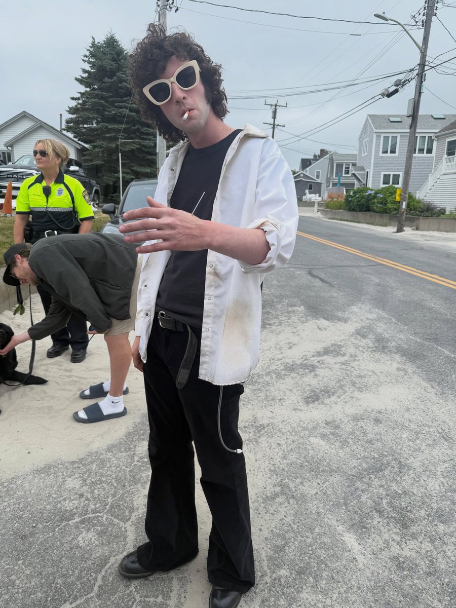 dominicscorner's tweet photo. 🎬 A compilation of Dominic Sessa’s behind-the-scenes moments from the filming of ‘Tony’!

(1/4) https://t.co/ijmOGSbArv