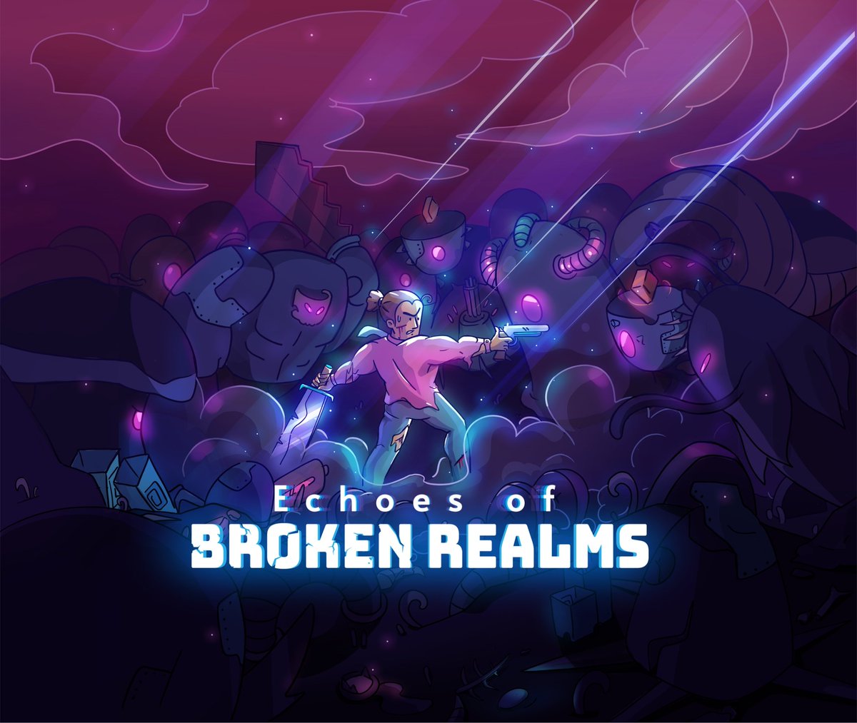 BuddyBrainsLLP's tweet photo. After months of ideas, late nights, and building from scratch

We’re excited to announce our FIRST INDIE TITLE

 ECHOES OF BROKEN REALMS 

The journey begins with our OFFICIAL TEASER — Next Week.

🎮 Coming first to Steam
❤️ Wishlist NOW — link in bio

#IndieGame #IndieGameDev https://t.co/WkHfoXmjhA