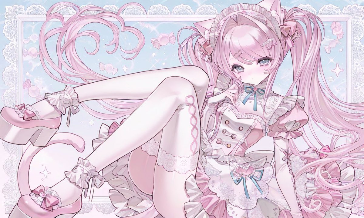 Uv_vUm2's tweet photo. 𓊆プロンプト配布𓊇

🍥にゃんこ風ロリータᯠ_  ̫  _ᯄ Ⳋ

.⋆𝜗𝜚 ツリーのaltにプロンプトが書いてあります！
.⋆𝜗𝜚 ff外使用可ですჱ̒(ｰ̀֊ｰ́˶
皆さんの作品、ぜひ拝見させてください🙌🏻 ̖́-

 #プロンプト配布 
 #AI生成 https://t.co/lJ0IcfgZGE