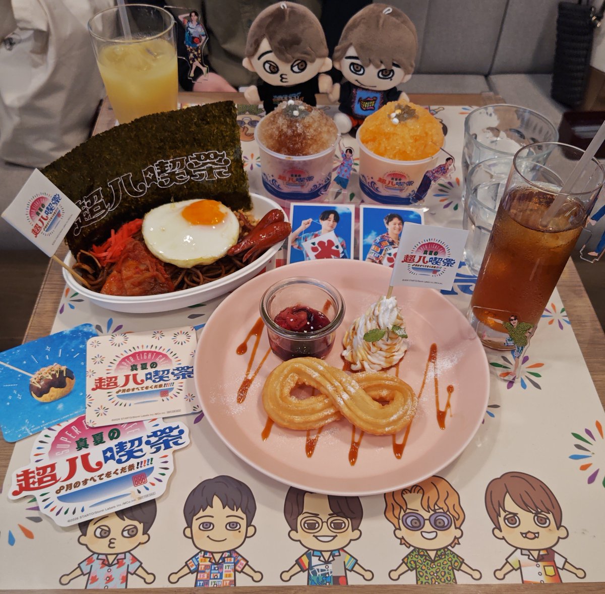a_co523's tweet photo. 少し前に超八喫茶行ってきました✨ https://t.co/X7UPYbukUt