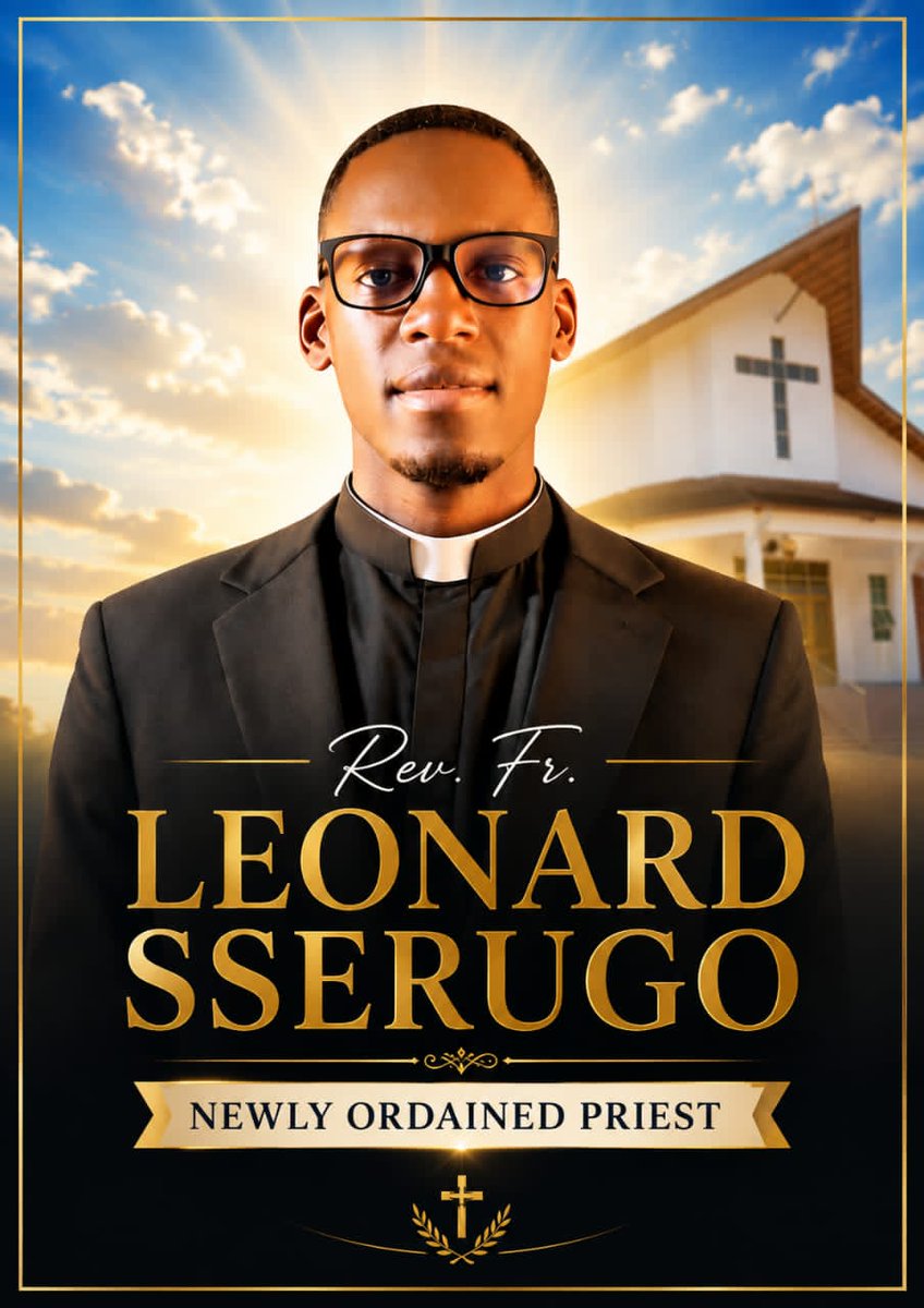 kigoowaparish's tweet photo. Congratulations to our very own, Fr.Sserugo Leonard. https://t.co/TEMOCZrDuU